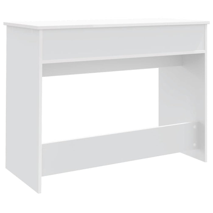 Masă de toaletă cu oglindă, alb, 100x45x76 cm - WALTI WALTI
