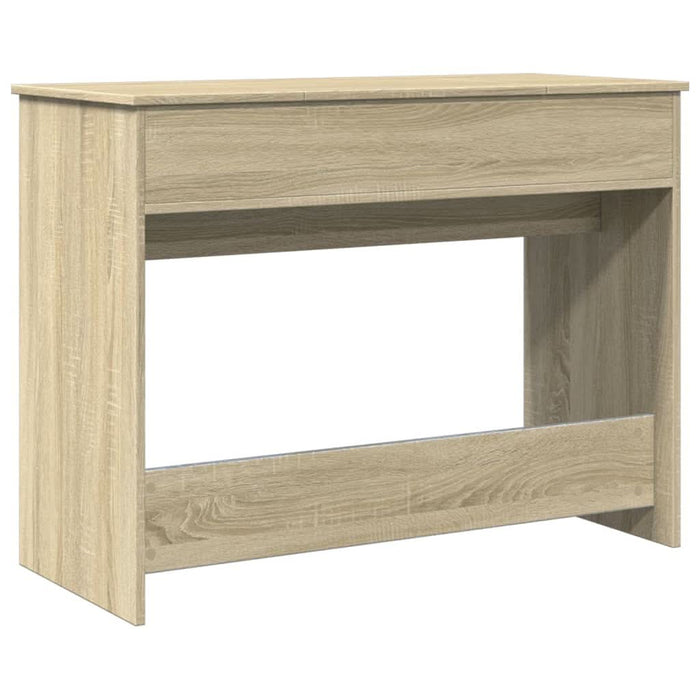 Masă de toaletă cu oglindă, stejar sonoma, 100x45x76 cm - WALTI WALTI