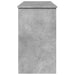 Masă de toaletă cu oglindă, gri beton, 100x45x76 cm - WALTI WALTI