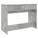 Masă de toaletă cu oglindă, gri beton, 100x45x76 cm - WALTI WALTI