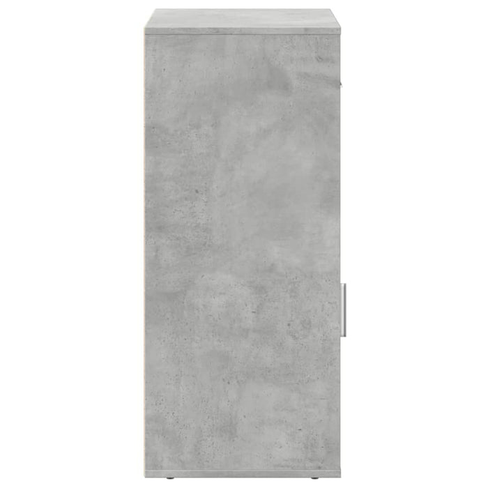 Dulap de depozitare, gri beton, 56,5x39x90 cm, lemn prelucrat - WALTI WALTI