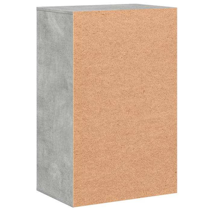 Dulap de depozitare, gri beton, 56,5x39x90 cm, lemn prelucrat - WALTI WALTI