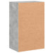 Dulap de depozitare, gri beton, 56,5x39x90 cm, lemn prelucrat - WALTI WALTI