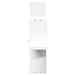 Raft de perete, alb, 104,5x10x43 cm, lemn prelucrat - WALTI WALTI