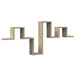 Raft de perete, stejar sonoma, 104,5x10x43 cm, lemn prelucrat - WALTI WALTI