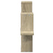 Raft de perete, stejar sonoma, 104,5x10x43 cm, lemn prelucrat - WALTI WALTI