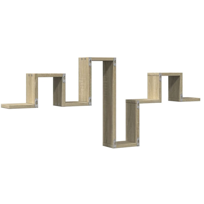 Raft de perete, stejar sonoma, 104,5x10x43 cm, lemn prelucrat - WALTI WALTI