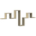 Raft de perete, stejar sonoma, 104,5x10x43 cm, lemn prelucrat - WALTI WALTI