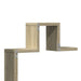 Raft de perete, stejar sonoma, 104,5x10x43 cm, lemn prelucrat - WALTI WALTI