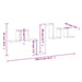 Raft de perete, stejar sonoma, 104,5x10x43 cm, lemn prelucrat - WALTI WALTI
