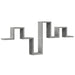 Raft de perete, gri beton, 104,5x10x43 cm , lemn prelucrat - WALTI WALTI