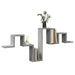 Raft de perete, gri beton, 104,5x10x43 cm , lemn prelucrat - WALTI WALTI