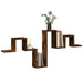Raft de perete, stejar fumuriu, 104,5x10x43 cm, lemn prelucrat - WALTI WALTI