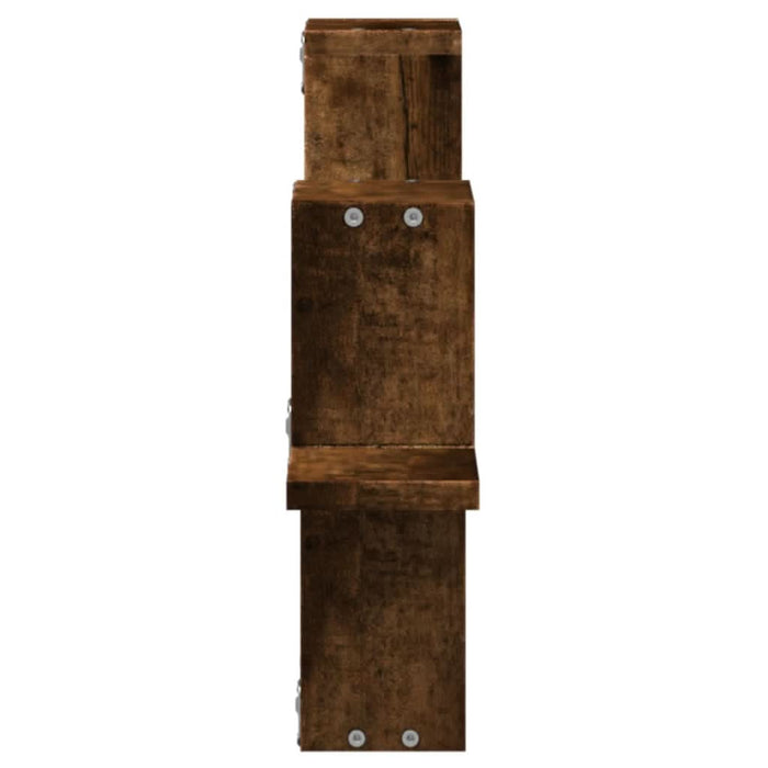 Raft de perete, stejar fumuriu, 104,5x10x43 cm, lemn prelucrat - WALTI WALTI