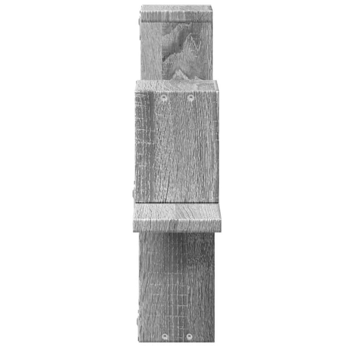 Raft de perete, gri sonoma, 104,5x10x43 cm, lemn prelucrat - WALTI WALTI