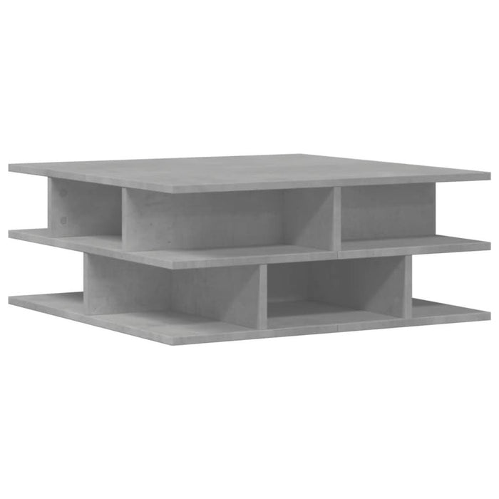 Masă de cafea, gri beton, 70x70x29 cm, lemn compozit - WALTI WALTI