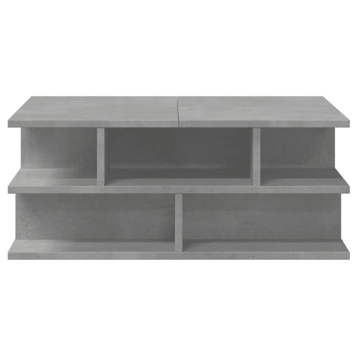 Masă de cafea, gri beton, 70x70x29 cm, lemn compozit - WALTI WALTI