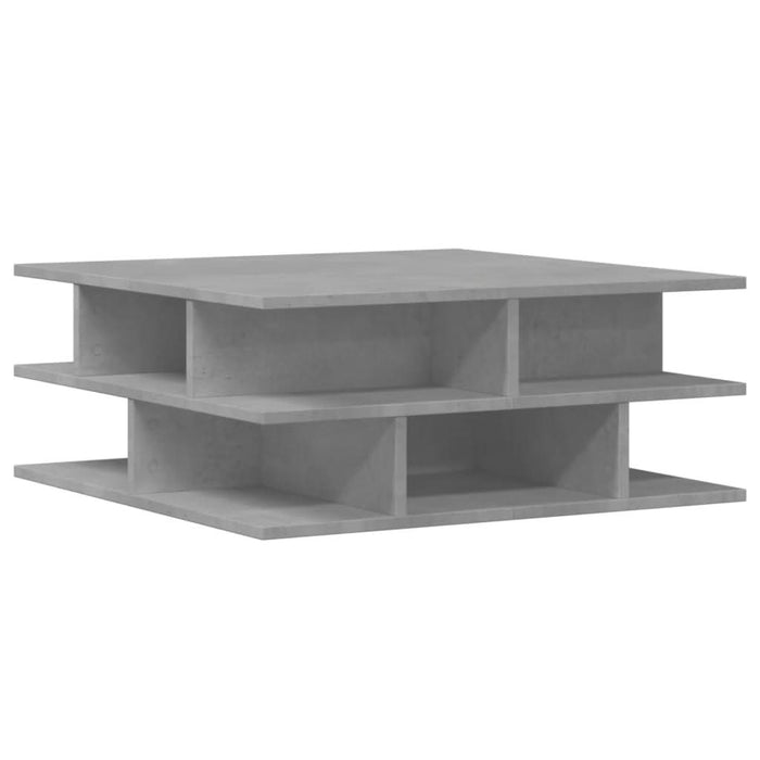 Masă de cafea, gri beton, 70x70x29 cm, lemn compozit - WALTI WALTI