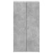 Fișet, gri beton, 60x32x115 cm, lemn prelucrat - WALTI WALTI