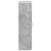 Fișet, gri beton, 60x32x115 cm, lemn prelucrat - WALTI WALTI