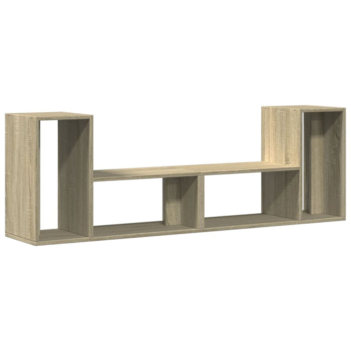Dulap TV, 2 buc., stejar sonoma, 75x30x50 cm, lemn prelucrat - WALTI WALTI