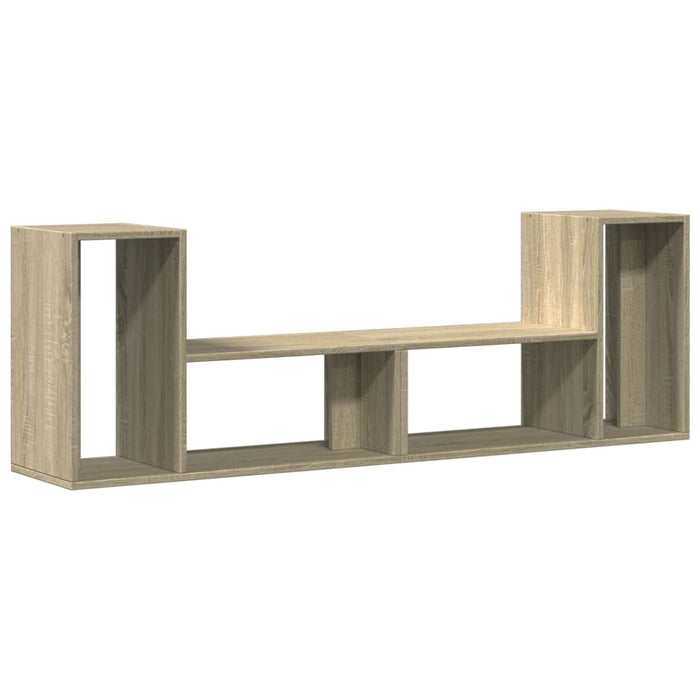 Dulap TV, 2 buc., stejar sonoma, 75x30x50 cm, lemn prelucrat - WALTI WALTI