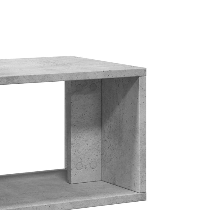 Dulapuri TV, 2 buc., gri beton, 75x30x50 cm, lemn prelucrat - WALTI WALTI