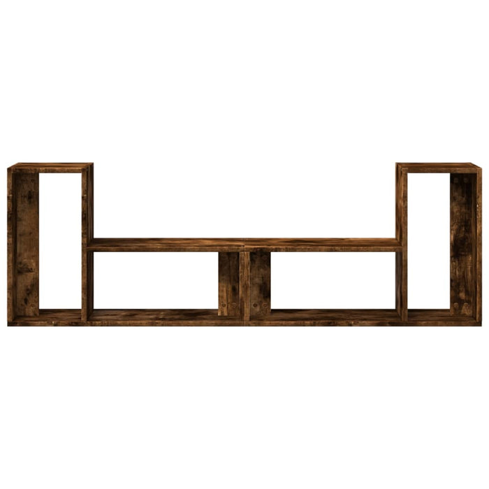 Dulapuri TV, 2 buc, stejar fumuriu, 75x30x50 cm, lemn prelucrat - WALTI WALTI