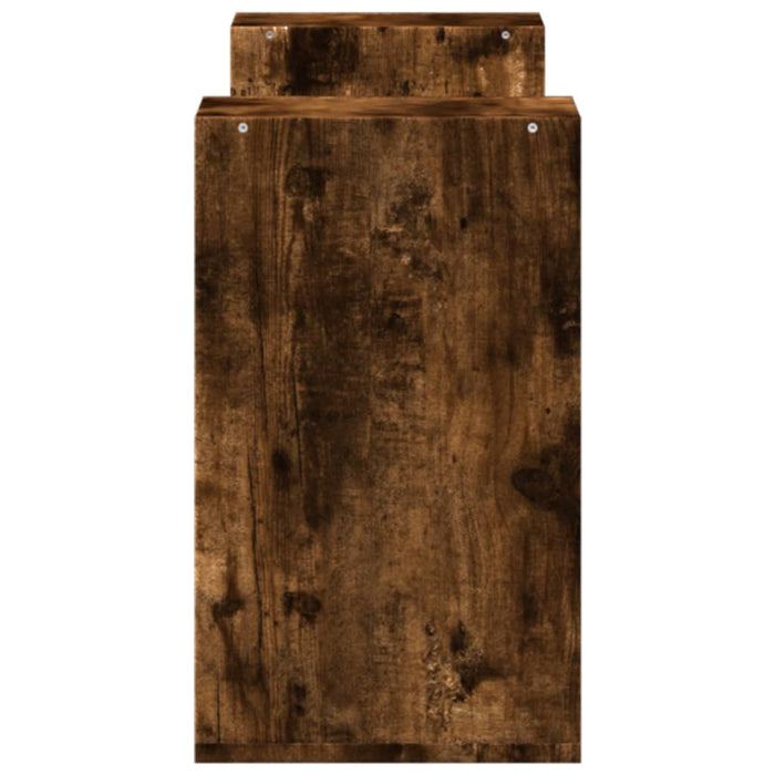 Dulapuri TV, 2 buc, stejar fumuriu, 75x30x50 cm, lemn prelucrat - WALTI WALTI