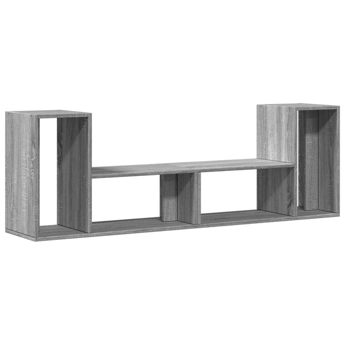 Dulapuri TV, 2 buc., gri sonoma, 75x30x50 cm, lemn prelucrat - WALTI WALTI