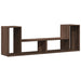 Dulap TV, 2 buc., stejar maro, 75x30x50 cm, lemn prelucrat - WALTI WALTI