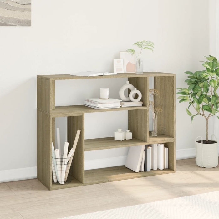 Dulap TV, 2 buc., stejar sonoma, 100x30x50 cm, lemn prelucrat - WALTI WALTI