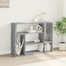 Dulap TV, 2 buc., gri beton, 100x30x50 cm, lemn prelucrat - WALTI WALTI