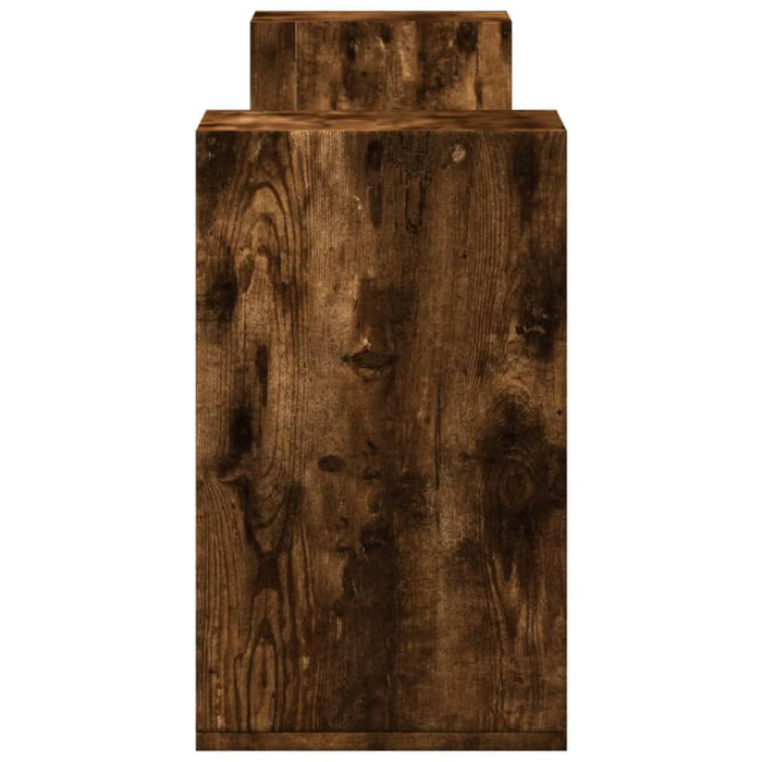 Dulap TV, 2 buc., stejar fumuriu, 100x30x50 cm, lemn prelucrat - WALTI WALTI