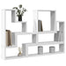 Raft de perete, alb, 96x12x64 cm, lemn prelucrat - WALTI WALTI