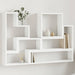 Raft de perete, alb, 96x12x64 cm, lemn prelucrat - WALTI WALTI