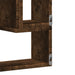 Raft de perete, stejar fumuriu, 96x12x64 cm, lemn prelucrat - WALTI WALTI