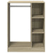 Dulap, stejar sonoma, 77x48x102 cm, lemn prelucrat - WALTI WALTI