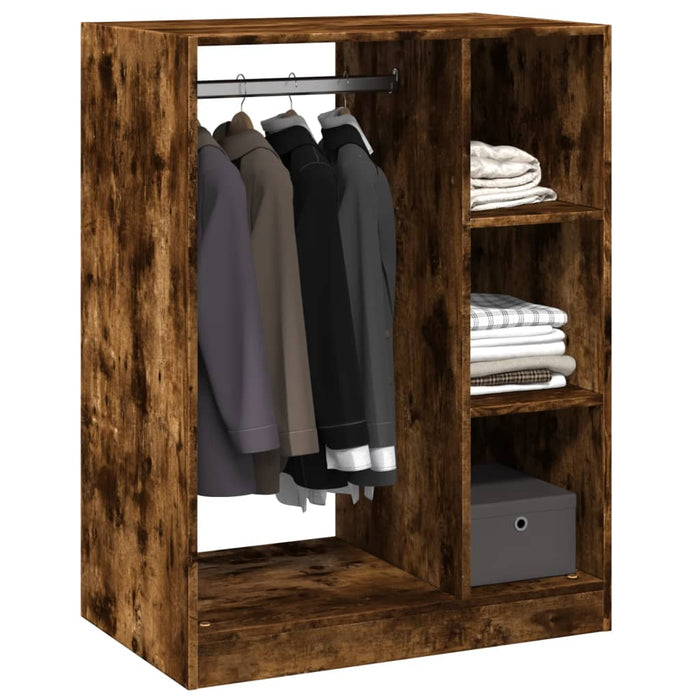 Dulap, stejar fumuriu, 77x48x102 cm, lemn prelucrat - WALTI WALTI
