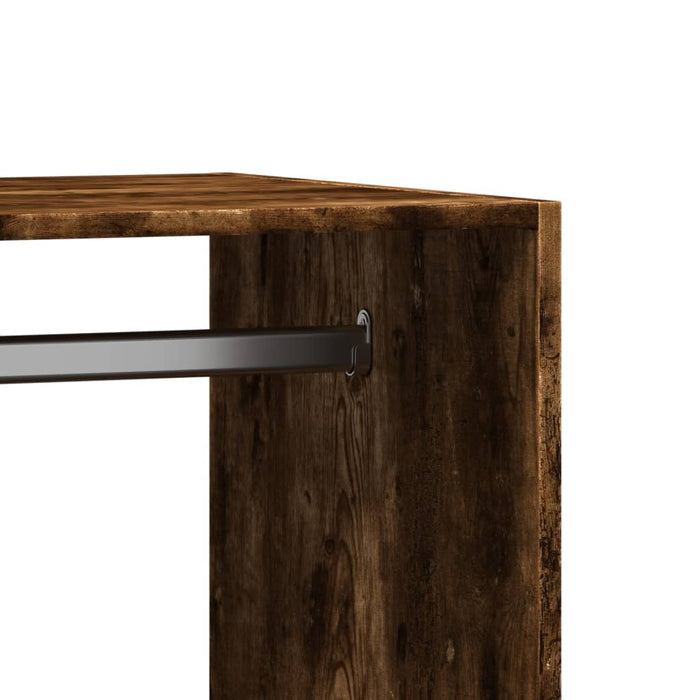 Dulap, stejar fumuriu, 77x48x102 cm, lemn prelucrat - WALTI WALTI