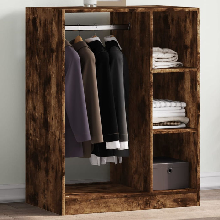 Dulap, stejar fumuriu, 77x48x102 cm, lemn prelucrat - WALTI WALTI
