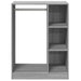 Dulap, gri sonoma, 77x48x102 cm, lemn prelucrat - WALTI WALTI