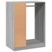 Dulap, gri sonoma, 77x48x102 cm, lemn prelucrat - WALTI WALTI
