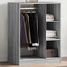 Dulap, gri sonoma, 77x48x102 cm, lemn prelucrat - WALTI WALTI