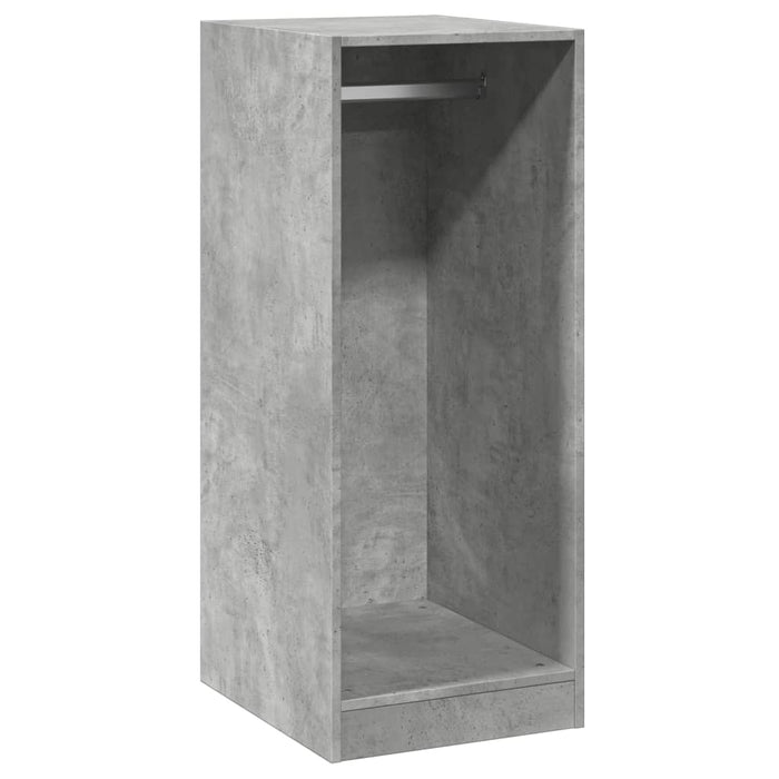 Dulap, gri beton, 48x41x102 cm, lemn prelucrat - WALTI WALTI