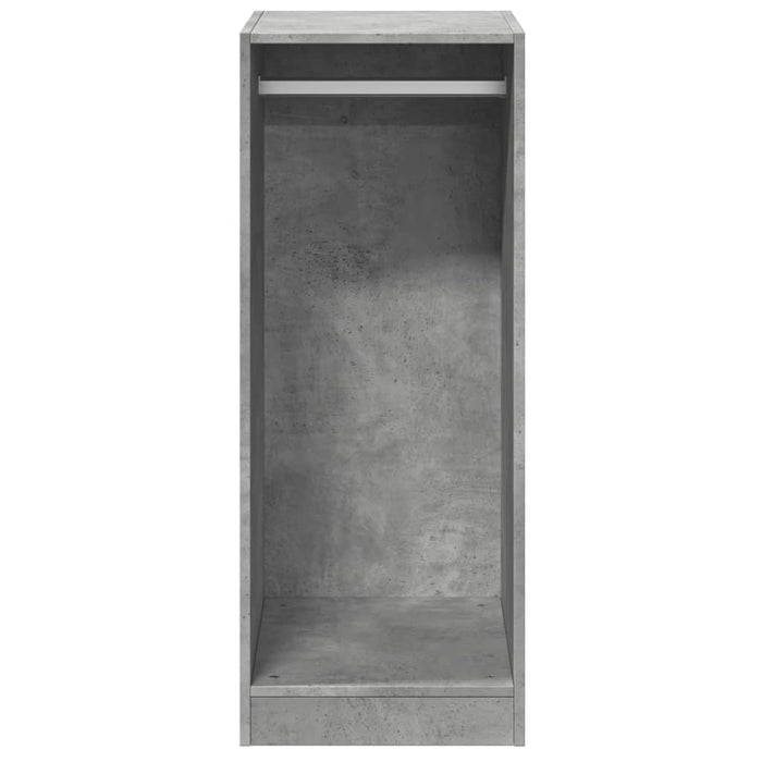 Dulap, gri beton, 48x41x102 cm, lemn prelucrat - WALTI WALTI
