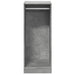 Dulap, gri beton, 48x41x102 cm, lemn prelucrat - WALTI WALTI