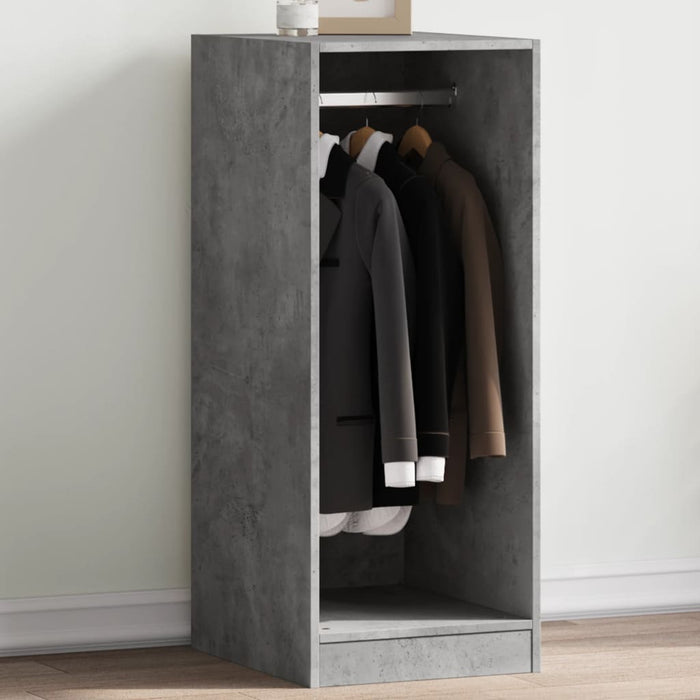 Dulap, gri beton, 48x41x102 cm, lemn prelucrat - WALTI WALTI