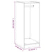 Dulap, stejar fumuriu, 48x41x102 cm, lemn prelucrat - WALTI WALTI