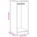 Dulap, gri sonoma, 48x41x102 cm, lemn prelucrat - WALTI WALTI